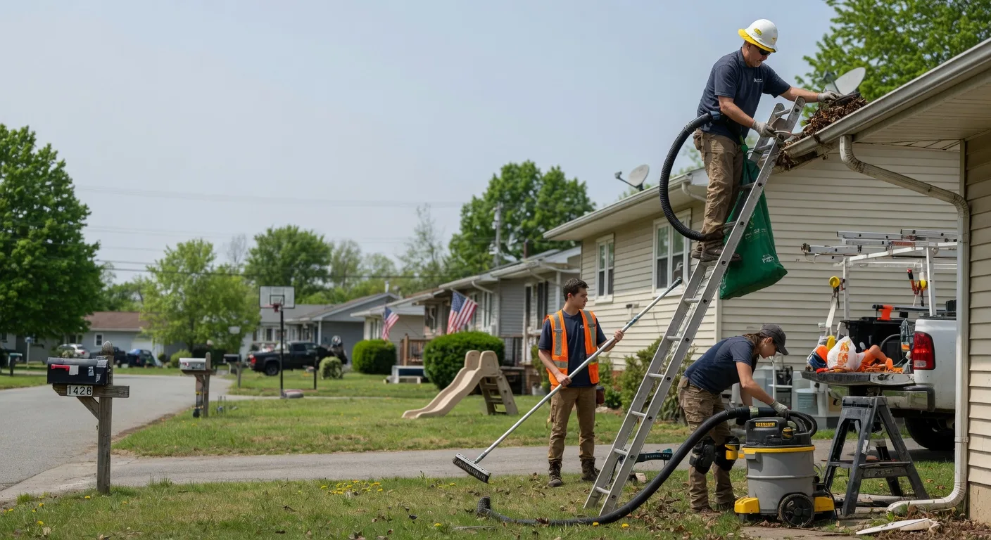 Gutter Installation in Edinburg, PA near me